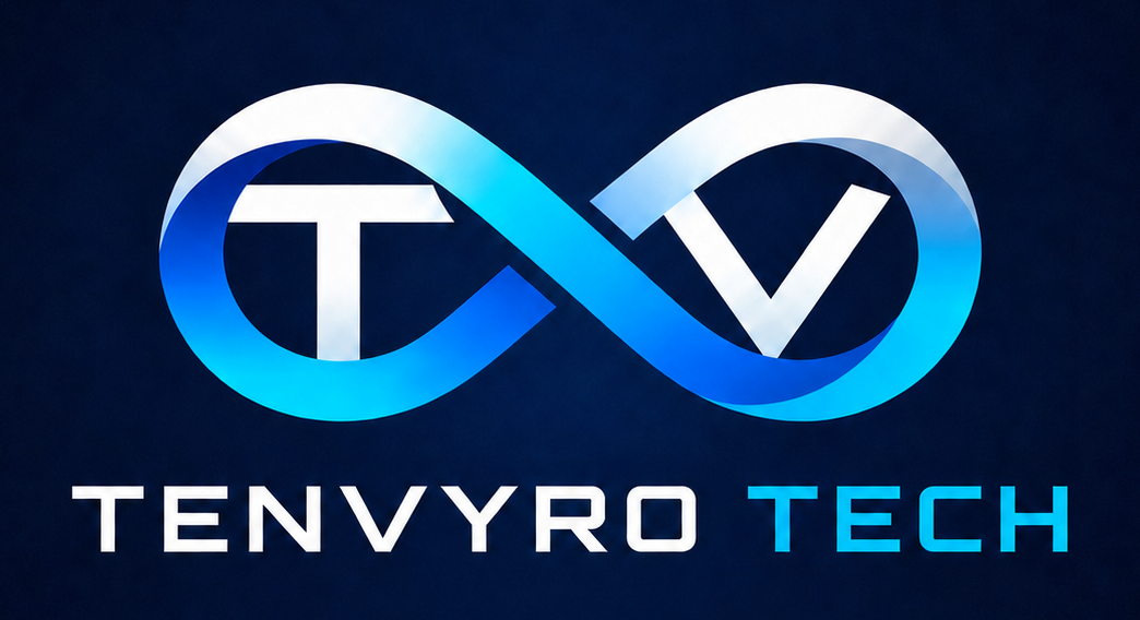 Tenvyro Tech official logo